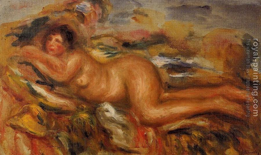 Pierre Auguste Renoir : Nude on the Grass